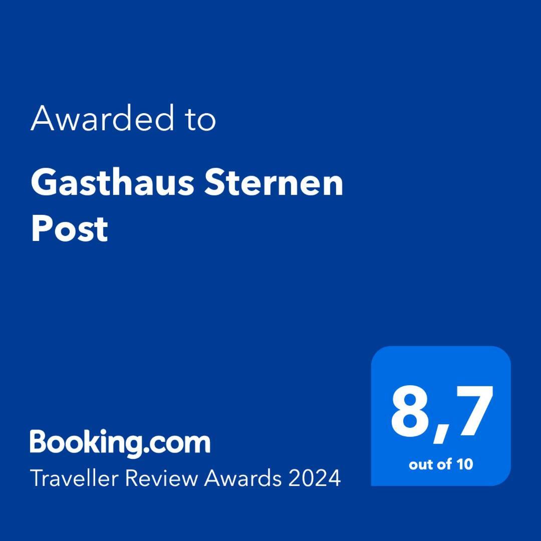 אובריאד Gasthaus Sternen Post מראה חיצוני תמונה